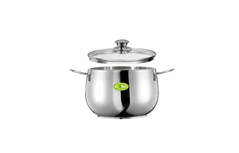  Oala de Inox cu Capac INOXRIV IO BIO LDP 24 cm 7 L